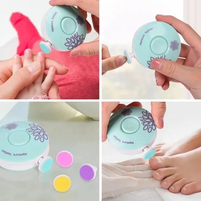 Best-Selling Portable Mini Electric Nail Trimmer and Nail Clippers Safe Two-in-One Polisher for Infants and Toddlers