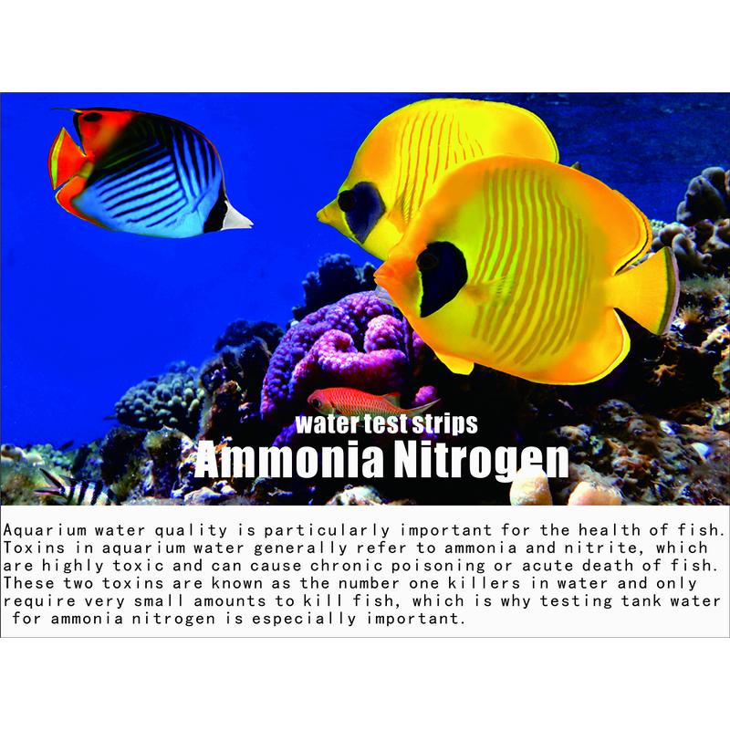 Ammonia Test Kit Factory - Fish Pond Water Quality Strip Kit