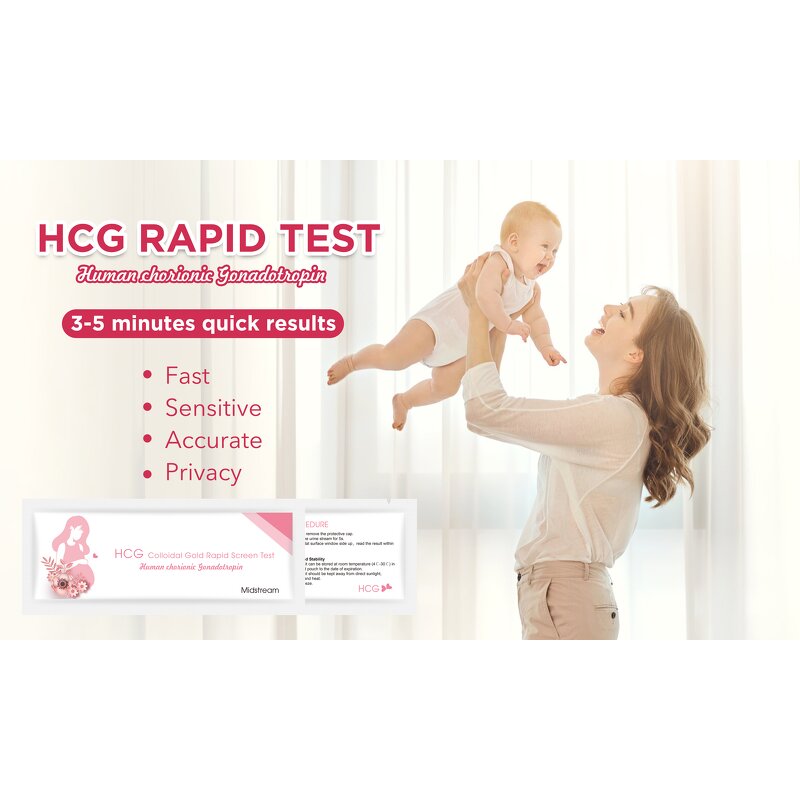 Pregnancy Test Kit Supplier - One-Step HCG Urine Kit for Women