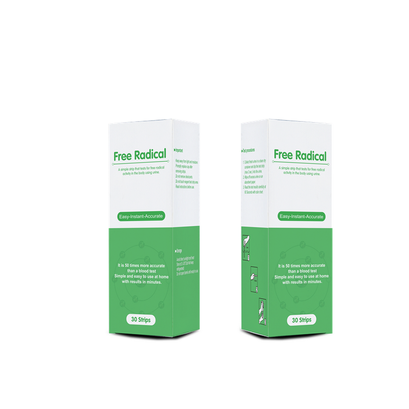 Free Radical Test Kit Factory - Rapid Result 1-30 Strips