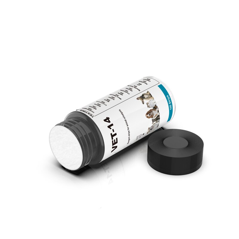 Pet Urine Test Strips Supplier - Vet-14 14-in-1 Dog Cat