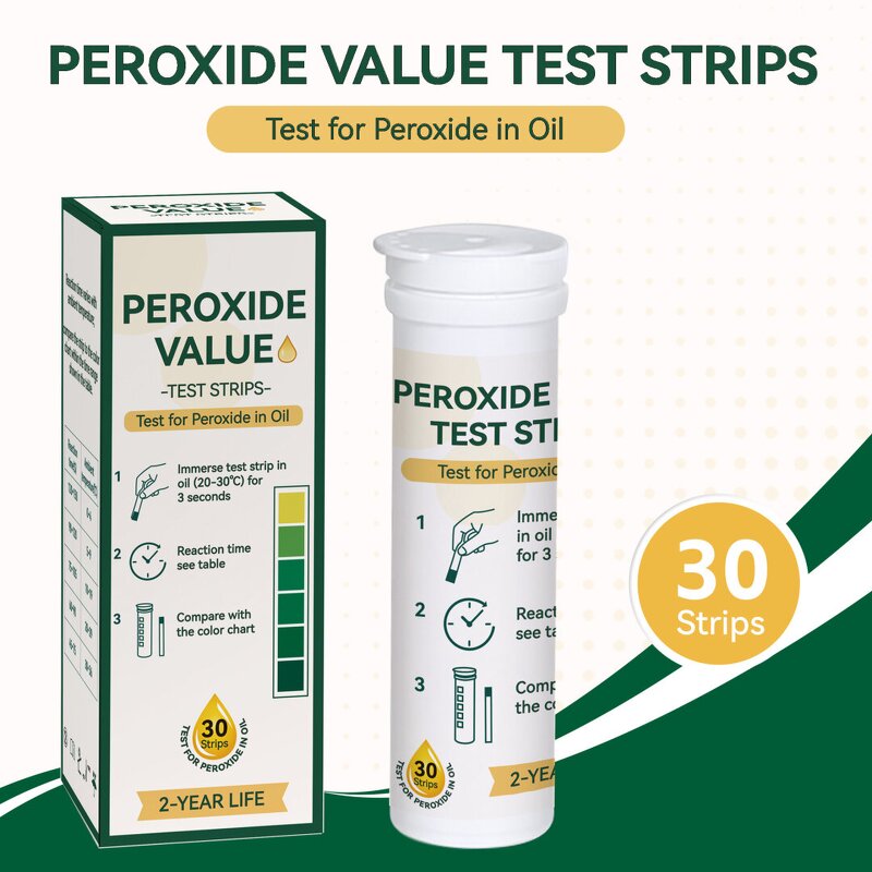 Oil Test Strips Factory - Frying Oil Low Range FFA 2.5% pH