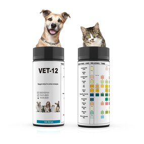 Pet Urine Test Strips Manufacturer - 12 Parameter for Dogs Cats
