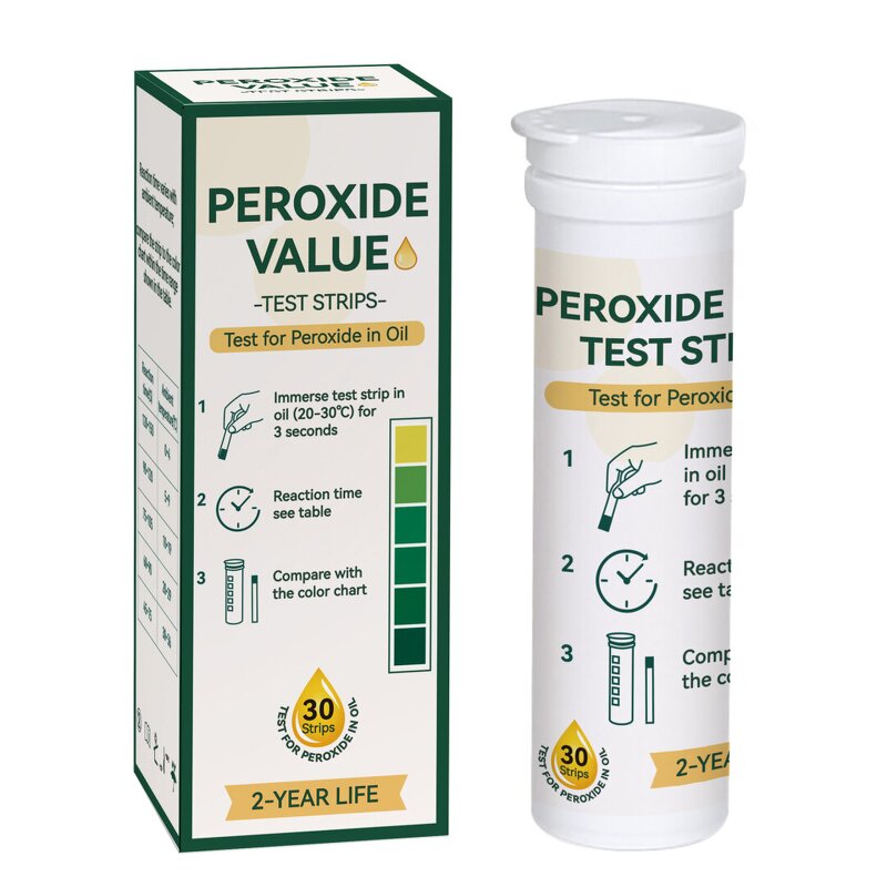 Oil Test Strips Factory - Frying Oil Low Range FFA 2.5% pH