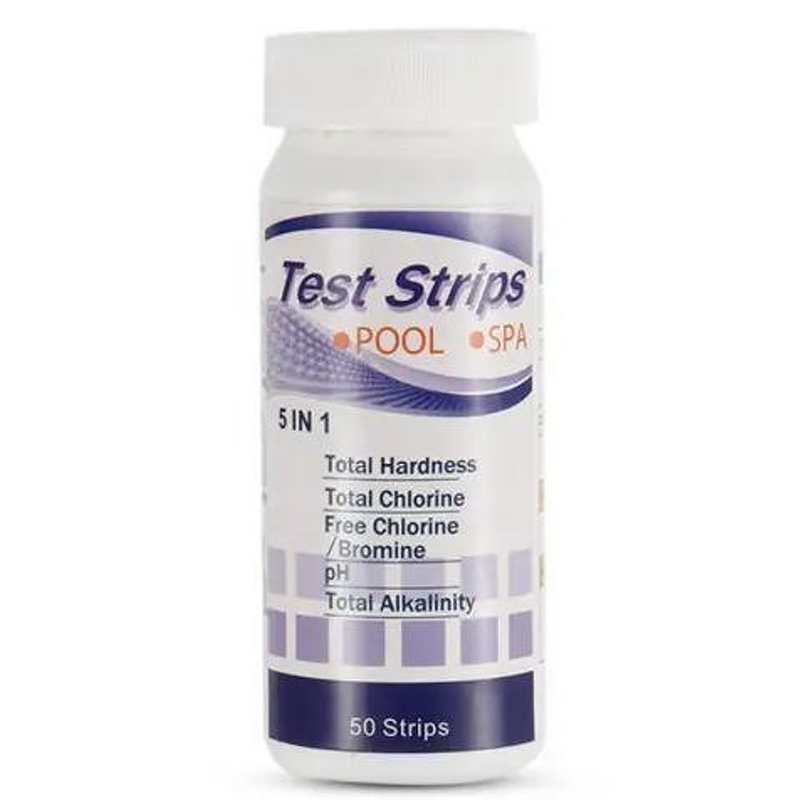 Pool Test Strips Supplier - 5-Way for Hot Tub Spa Chemical