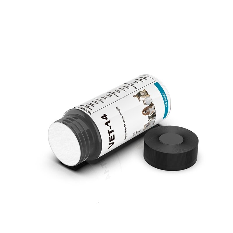 Pet Urine Test Strips Manufacturer - Vet-14 14-in-1 Diagnosis