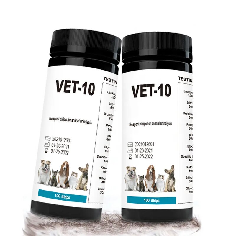 PET Urine Test Strips Manufacturer - 10 Parameter Diabetes Ketone