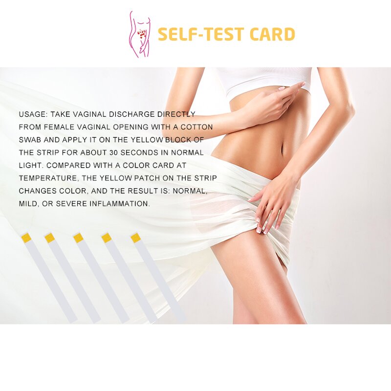Vaginal pH Test Strip Manufacturer - Female Self Health Test
