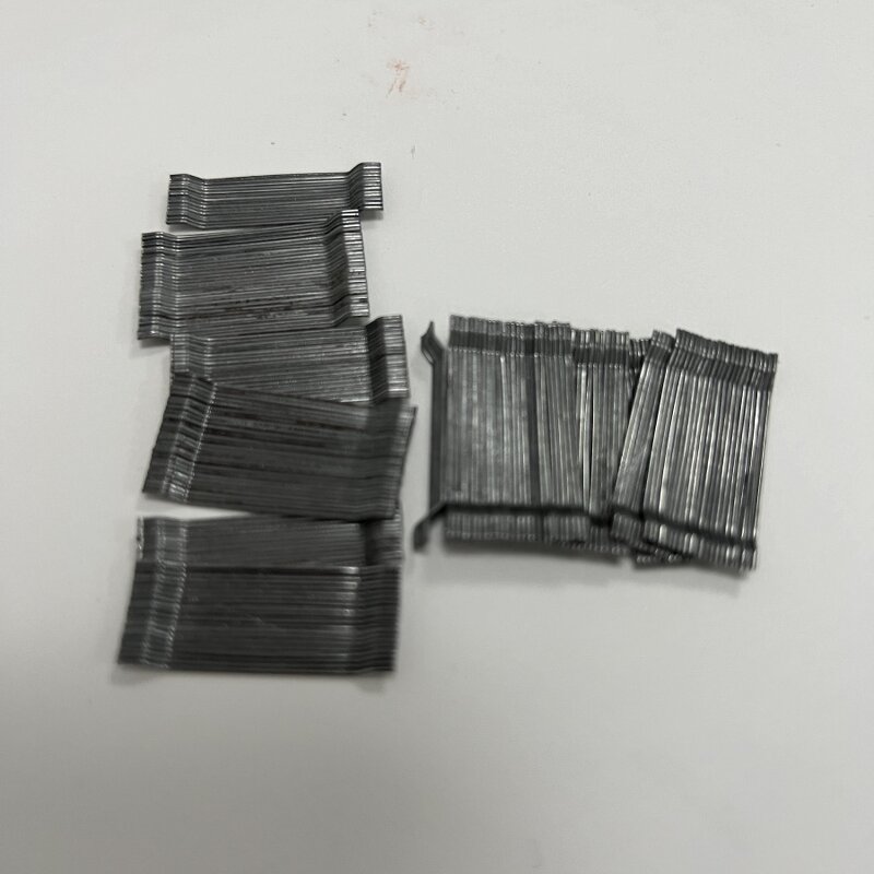Steel Fiber Supplier - 0.55mm Glued End Hooked for Concrete