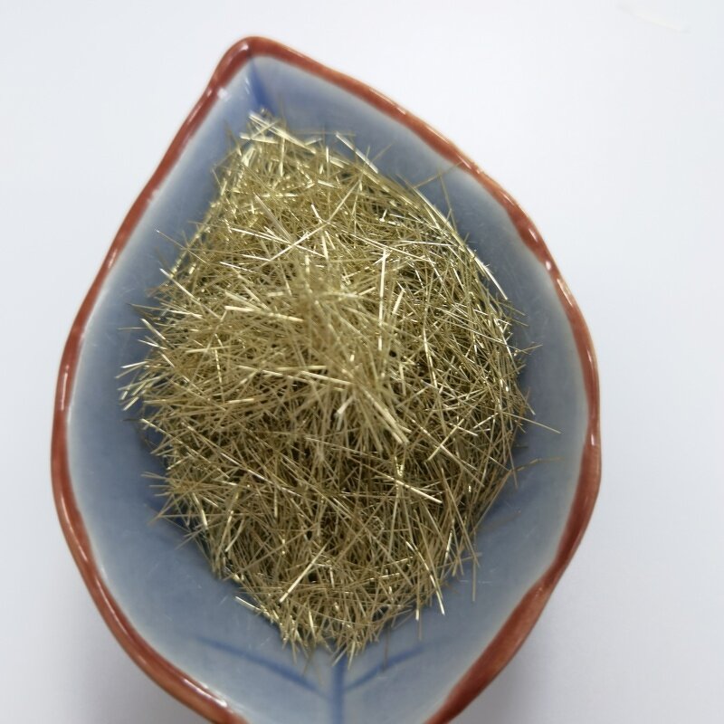 Brass Coated Steel Fiber Manufacturer - Straight for Reinforced Concrete