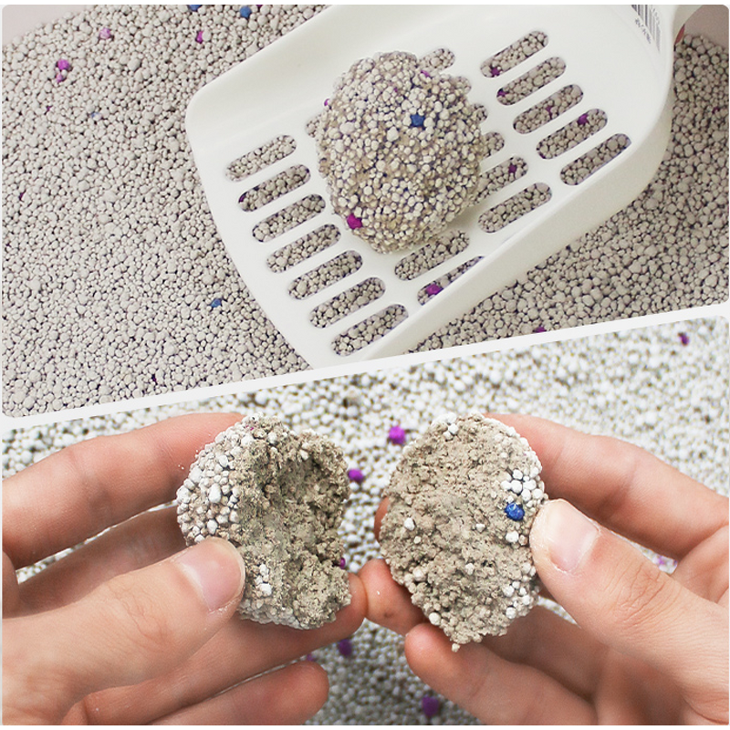 Mineral Bentonite Cat Litter Supplier - 100% Dust Free Natural Hot Sale Strong Condensation Eco