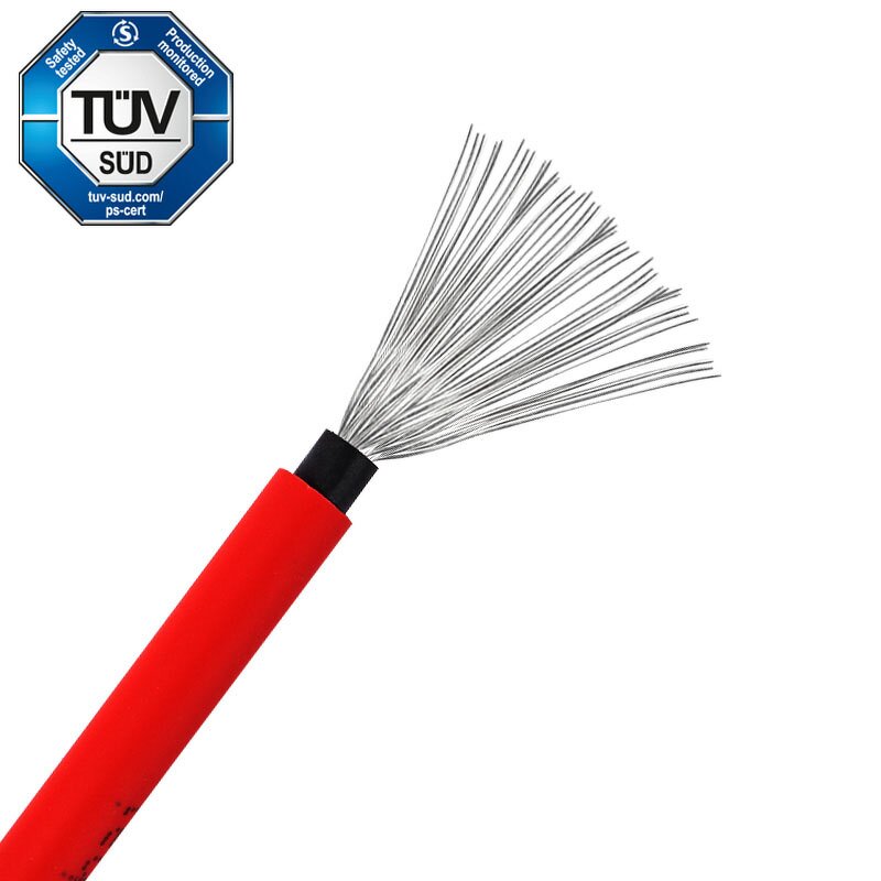 Solar Cable Manufacturer - 2AWG-12AWG with XLPO & XLPO Insulation Copper PV Wire for Solar