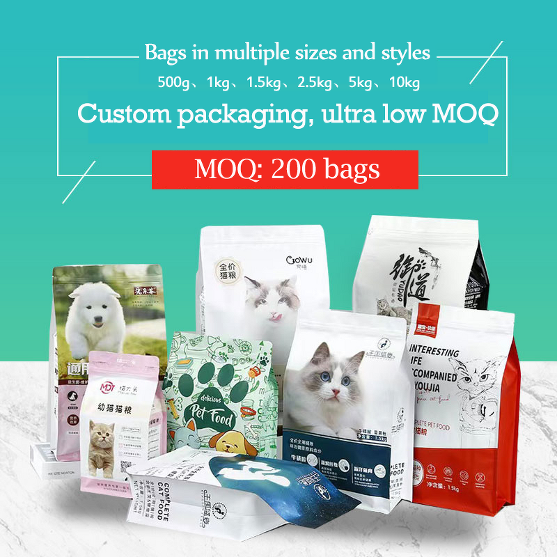 Dry Cat Food Factory - OEM High Nutrition Rounded Multiple Flavors for Small Breed