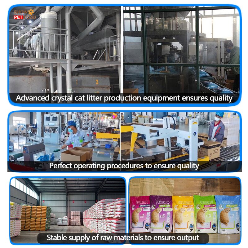 Silica Gel Cat Litter Manufacturer - Best Price Superior Quality 3.8l Good Absorb Ability Crystal