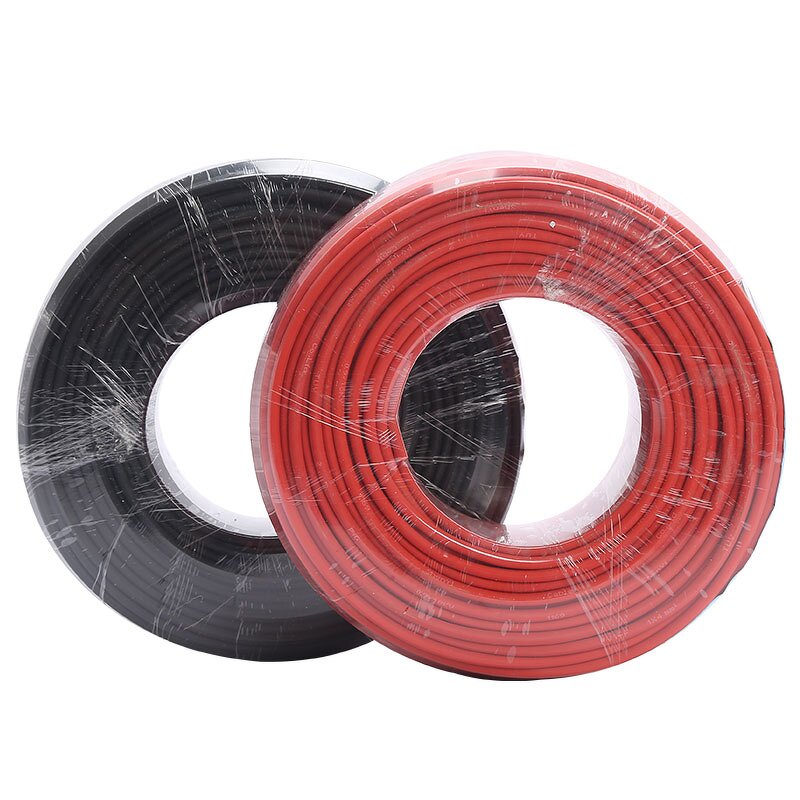 Solar DC Cable Supplier - Factory Price 6mm2 PV Insulated XLPE/PE/XLPO for Energy Applications