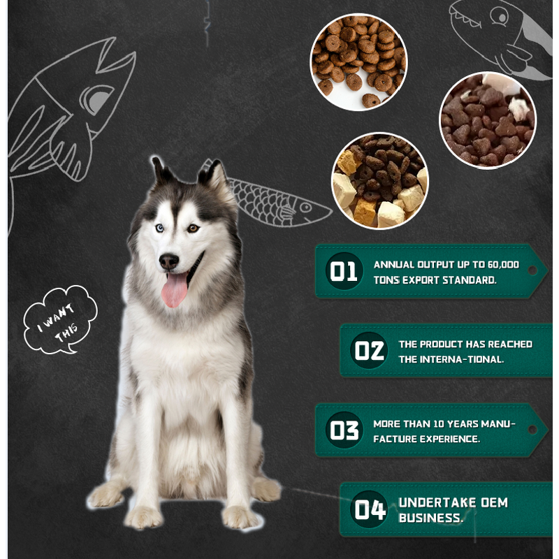 Dry Dog Food Supplier - Factory Wholesale Brands Beef Bulk in 20kg Packing