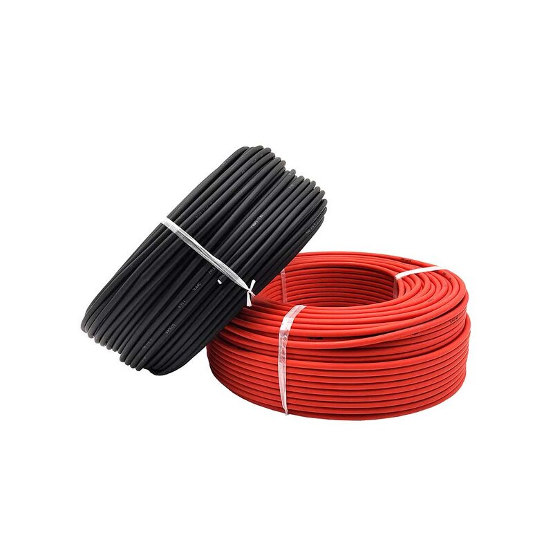 Solar DC Cable Supplier - Factory Price 6mm2 PV Insulated XLPE/PE/XLPO for Energy Applications