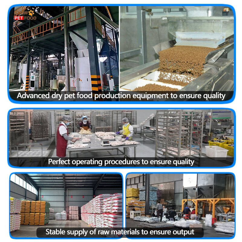 Pet Dry Food Manufacturer - Factory Direct Sale Gluten-Free Complete Vitality 10kg MOQ