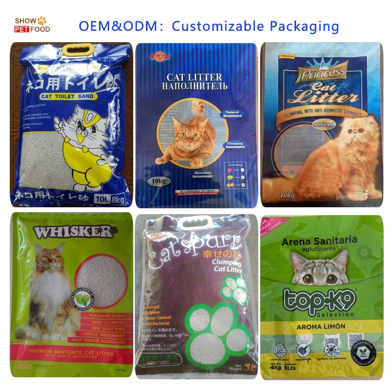 Cat Litter Manufacturer - China Factory Wholesale Price Bentonite Clay Deodorizer Strong Clumping