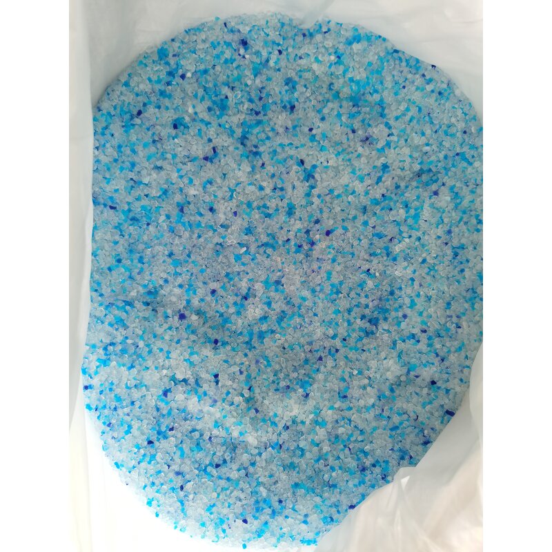 Silicone Cat Litter Supplier - Free Samples Best-selling High-end Pure Blue No Dust Factory