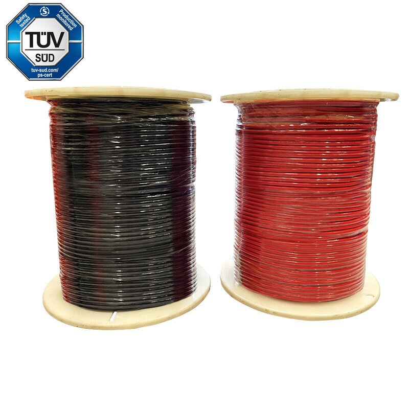 Solar PV Cable Manufacturer - 2.5mm2-25mm2 Electric XLPE/PE/XLPO Insulated for Solar Power