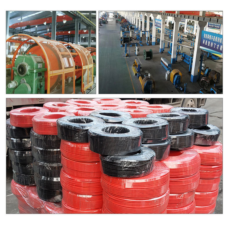 PV Cable Factory - OEM High Quality 100m-500m Per Roll 1x4mm2 with XLPE PE XLPO Insulation