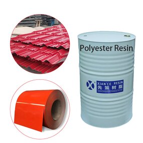 Saturated Polyester Resin Factory - High Hardness Automotive Solid Color