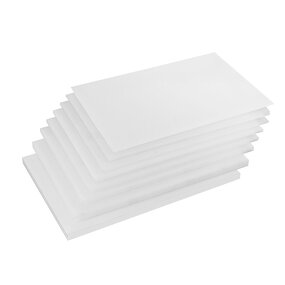 HDPE Plastic Sheet Supplier - Hard White PP Source for Punch Press Rubber Sheet & PE Pad
