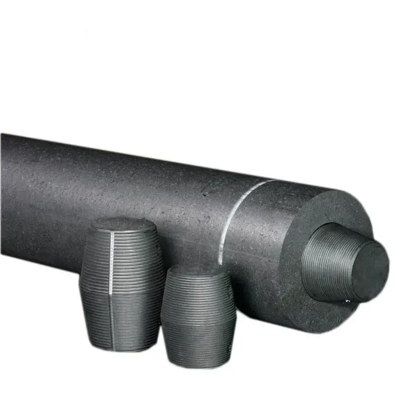 Graphite Electrode Supplier - UHP/HP/RP Dia 350mm with Nipple for Electric Arc Furnace EAF