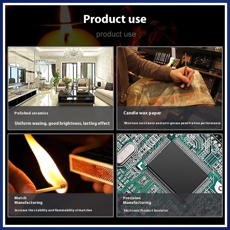 Fully Refined Paraffin Supplier - Transparent Industrial Candle Special Low Temperature Solid Wax