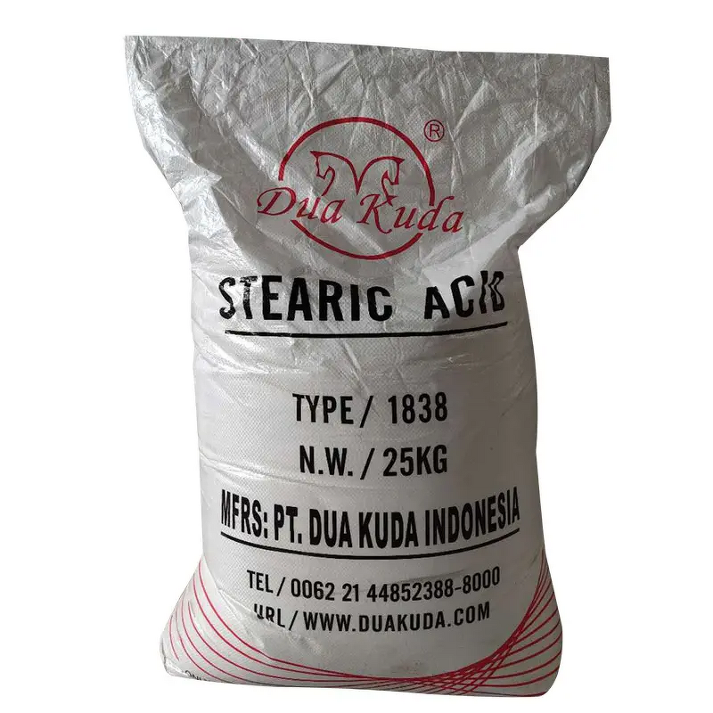 Stearic Acid Manufacturer - Industrial Grade White Powder 1820-1865 Organic Carboxylic Acid for Rubber