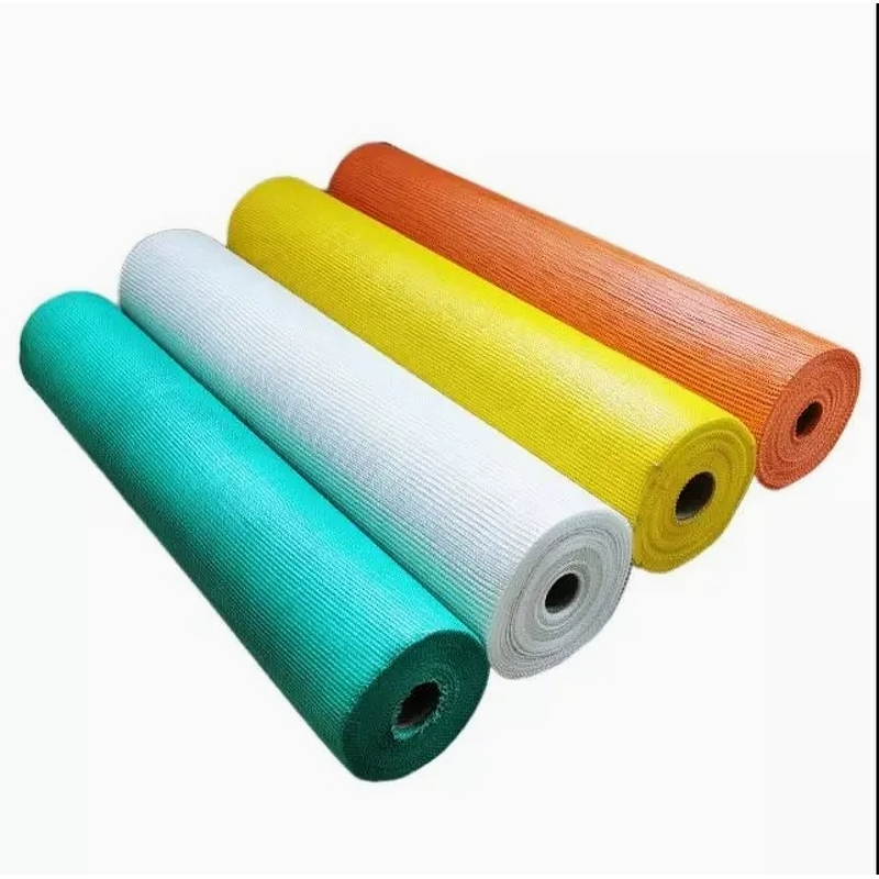 Fiberglass Mesh Fabric Supplier - 145g 1m*50m C-Glass Plaster Net with Cutting Welding