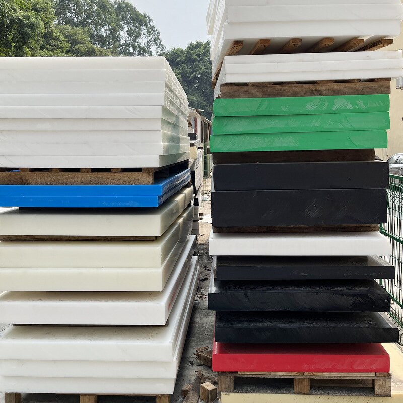 HDPE Plastic Sheet Supplier - Hard White PP Source for Punch Press Rubber Sheet & PE Pad