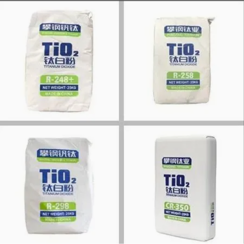 Titanium Dioxide Factory - Industrial Grade CR-350 CR-340 R298 R248 Rutile Organic Powder