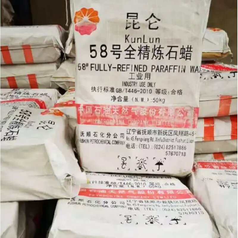 Candle Material Manufacturer - Factory Price Paraffin Wax Fully Refined 58-60 for Sale