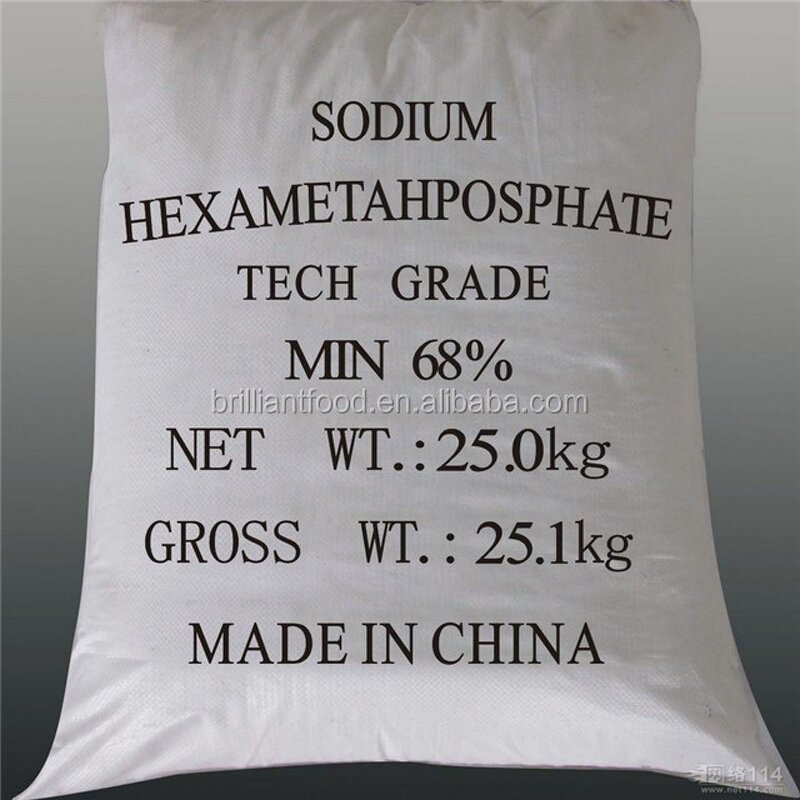 Sodium Hexametaphosphate Supplier - Food Grade White Powder SHMP