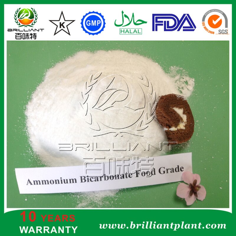 Ammonium Bicarbonate Manufacturer - Food Grade 99% for Baking Powder
