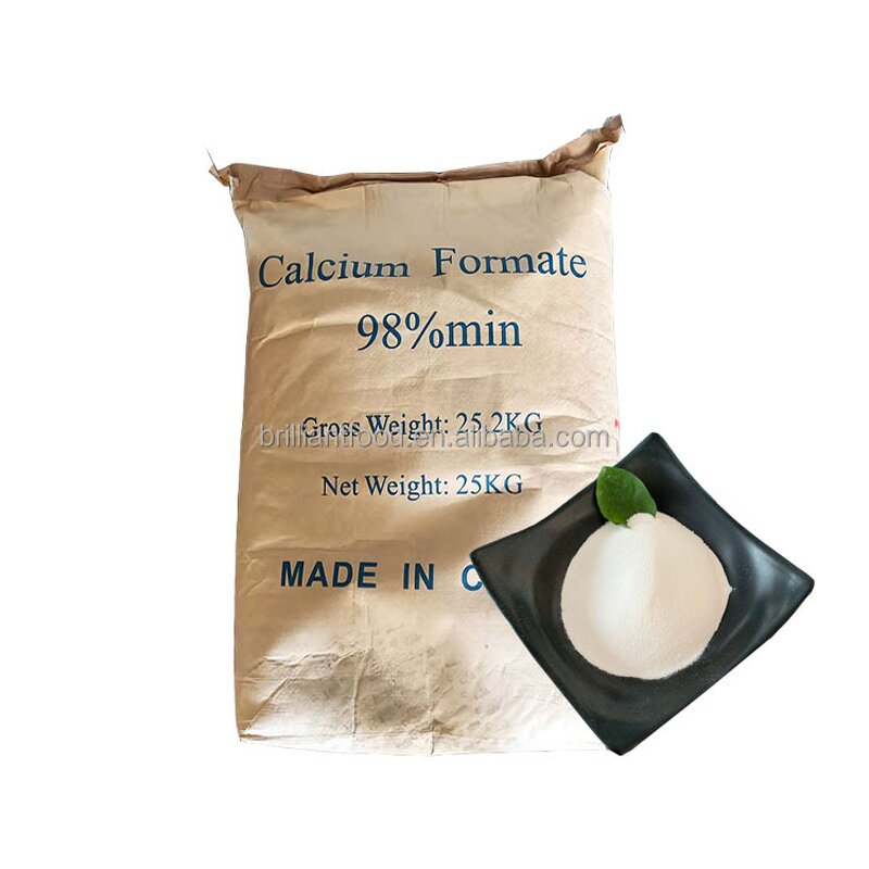 Calcium Formate Powder Factory - Cas 544-17-2 Cement Poultry Feed