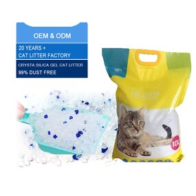 Silica Gel Cat Litter Supplier - Best Clean Crystal OEM Cat Litter