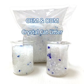 Silica Gel Cat Litter Manufacturer - China Manufacturers Supply with Customized Packaging 3.8L