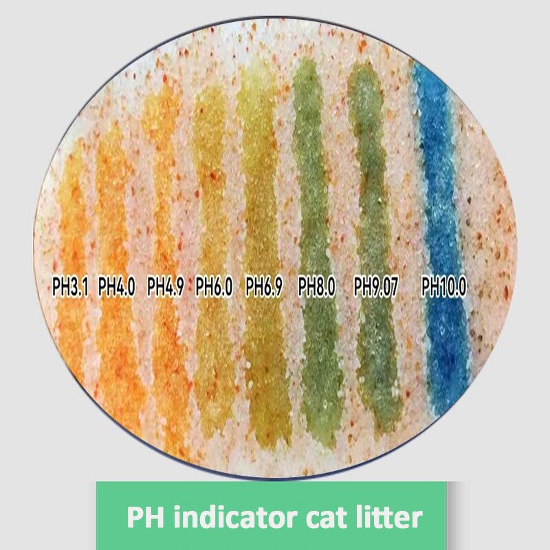Silica Gel Cat Litter Manufacturer - OEM/ODM pH Acid-base Indicator Crystal Cat Litter