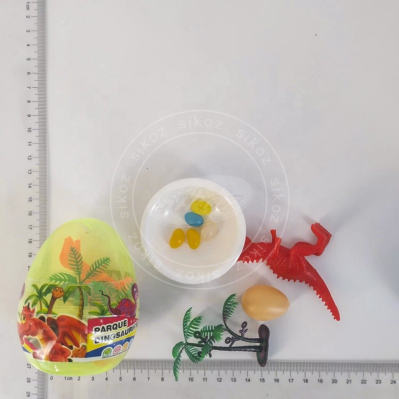 BIG SURPRISE DINOSAUR EGG TOY CANDY WITH JELLY BEANS