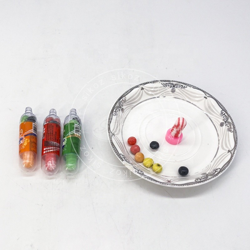 2-in-1 Colorful Pressed Candy and Lollipop Candy