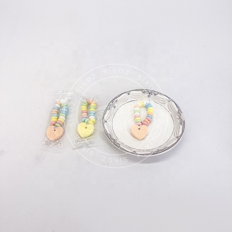 Colorful Hard Candy Heart Bracelet Candy Children's Toy Candy