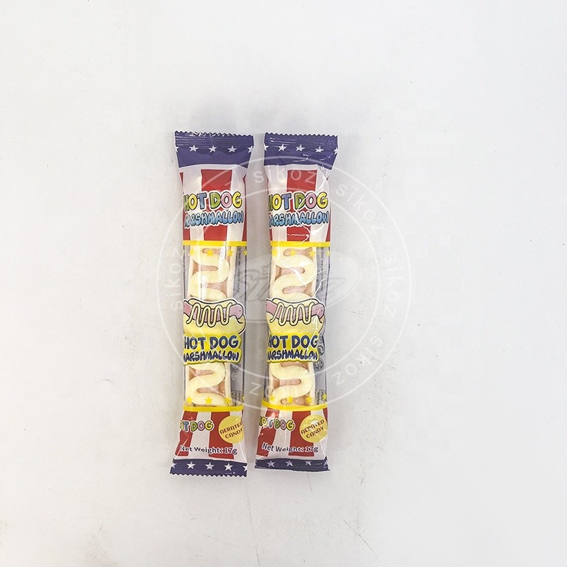 Hot Dog Shaped  Long Marshmallows