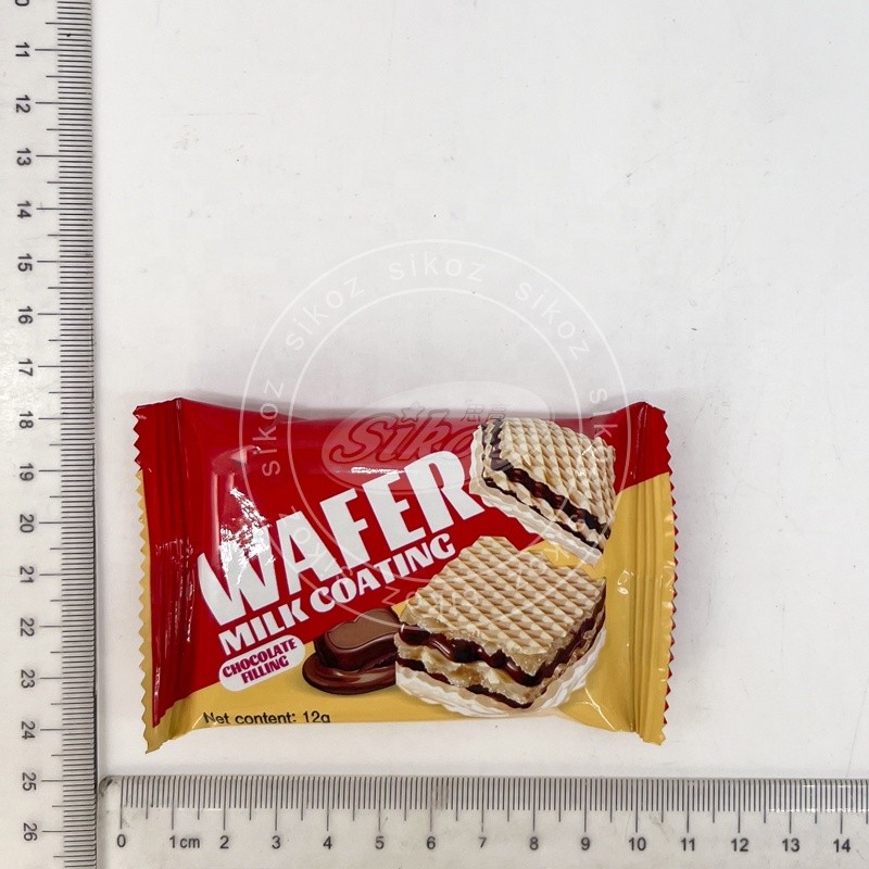 Three Layers of Wafer Chocolate Coating