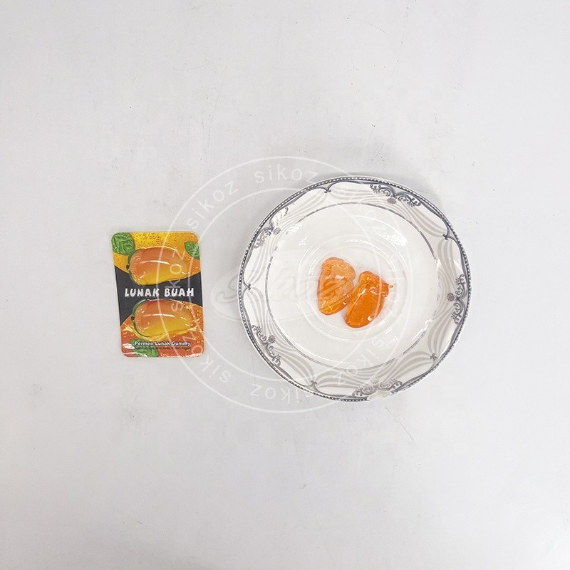 Mango Flavored Soft Candy and Fruit Gummy Candy