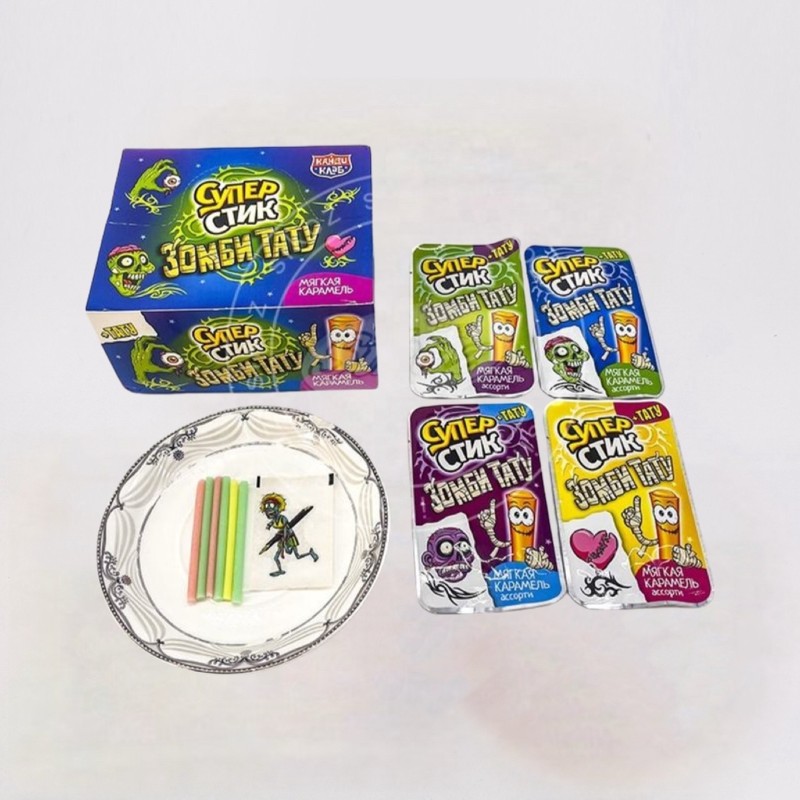 Colorful CC Sticks and Tattoo Stickers