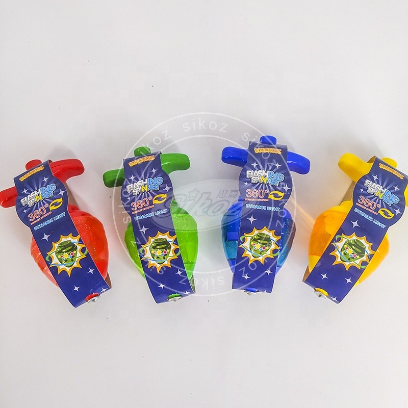 FLASHING SPINNER WITH LIGHT