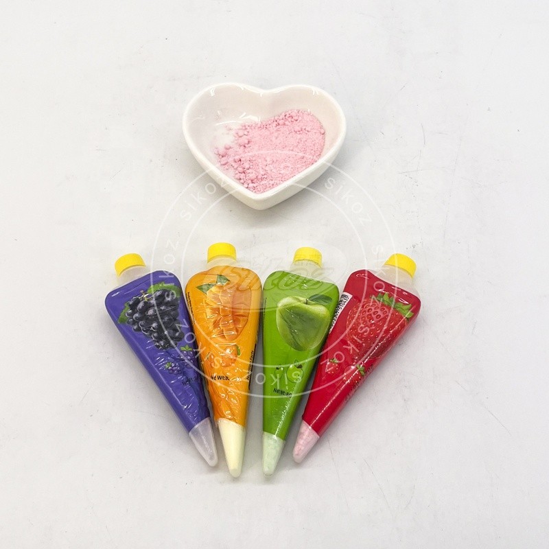 Grape, Mango, Apple, and Strawberry Flavored Powder Candy